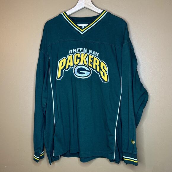Vintage 90s Lee Packers Crewneck - Picture 1 of 6